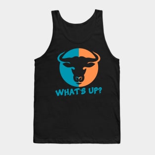 Head of a bull Tank Top